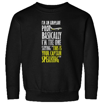 Discover Airplane Profession Aviation Sweatshirts