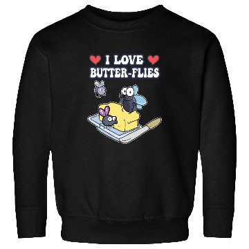 Discover I Love Butterflies Sweatshirts