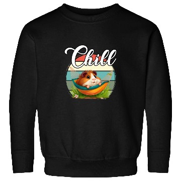 Discover Guinea Pig Chill Relaxing for a Guinea pig Lover Sweatshirts