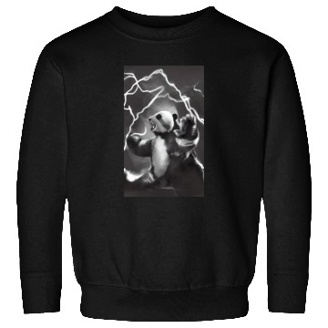 Discover Lightning Bolt Panda Sweatshirts
