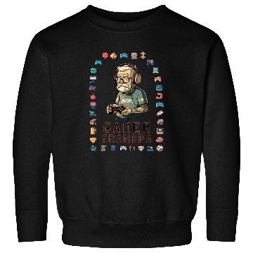 Discover Gamer Grandpa Sweatshirts
