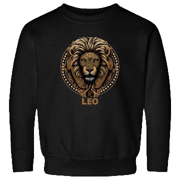 Discover Leo Zodiac Astrology Symbol Lion Constellation Sweatshirts