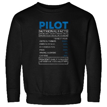 Discover Airplane Aviator Flight School Sweatshirts