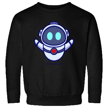 Discover Cute robot cartoon icon illustration gifts Sweatshirts