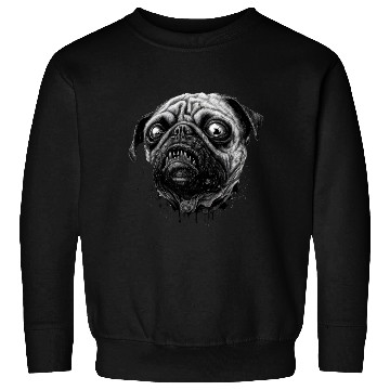Discover Zombie pug Sweatshirts