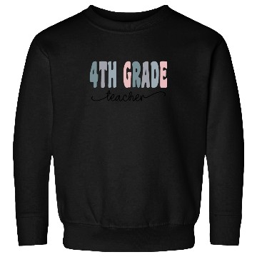 Discover 4th Grade Teacher Gift Matching Teacher Squad Sweatshirts