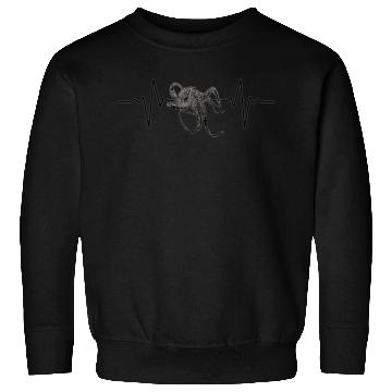 Discover Octopus heartbeat gift Sweatshirts
