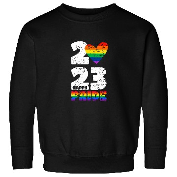 Discover Happy Pride 2023 Sweatshirts
