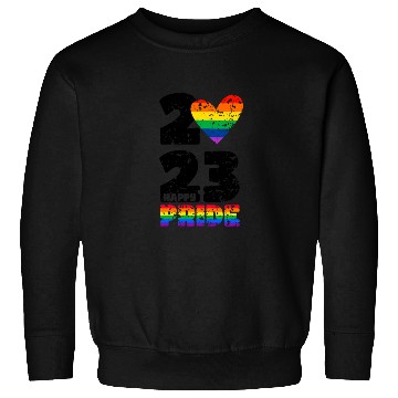 Discover Happy Pride 2023 Sweatshirts