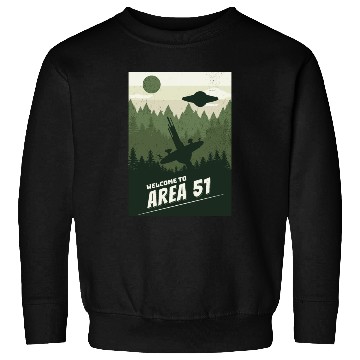 Discover Welcome To area 51 Sweatshirts