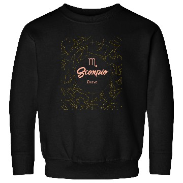 Discover Scorpio Brave Astronomy Sweatshirts