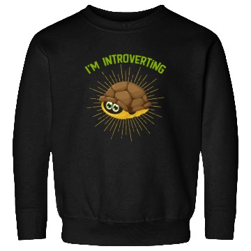 Discover Introverted Person Turtle Lover Sweatshirts