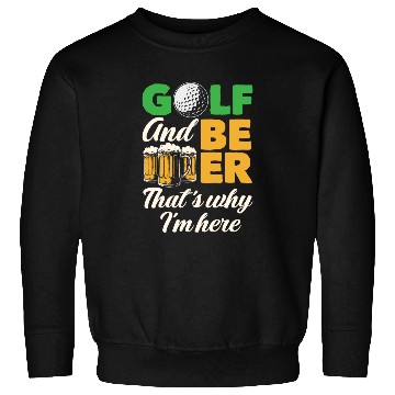 Discover Golf Beer Sweatshirts