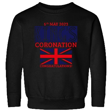 Discover King’s Coronation, 6th May 2023 Congratulations, N Sweatshirts