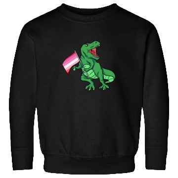 Discover Lesbian T-Rex Sweatshirts