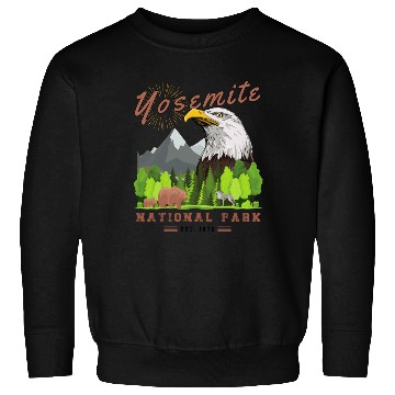 Discover Yosemite National Park Sweatshirts