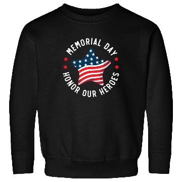 Discover Patriotic Veteran USA Flag American Memorial Day Sweatshirts