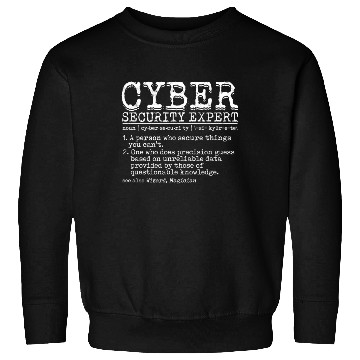 Discover Cyber Security Cyber Hacker Analyst Programmer Sweatshirts