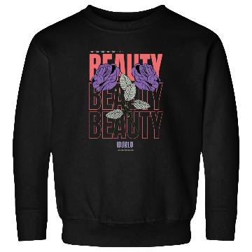 Discover Beauty World | Purple Rose Sweatshirts