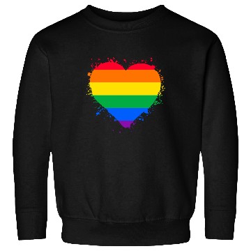 Discover Pride LGBTQ heart Sweatshirts