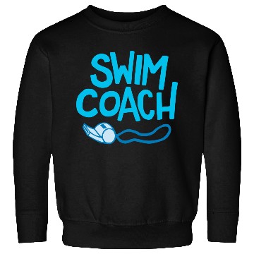 Discover Swim Coach Swimming Sweatshirts