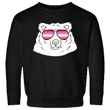 Discover Lesbian Bear Sunglases Sweatshirts
