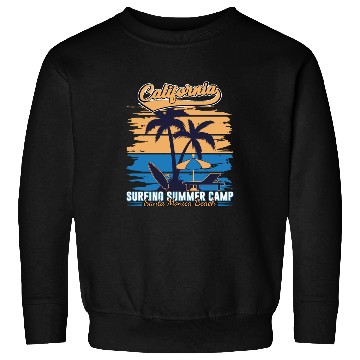 Discover California Surfing Summer Camp Sweatshirts