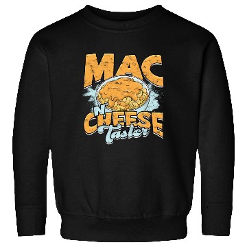 Discover Mac N' Cheese Taster Pasta Food Macaroni Sweatshirts