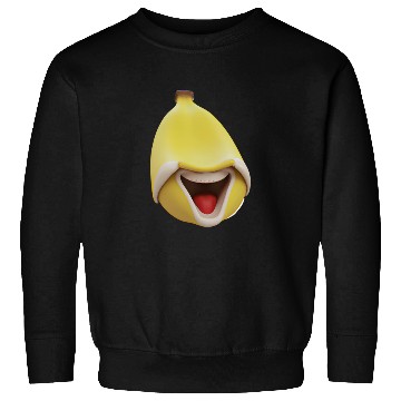 Discover Funny banana laughs Sweatshirts