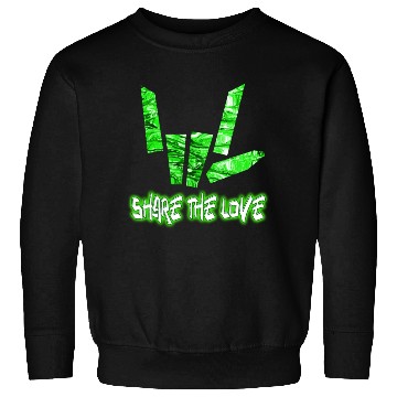 Discover Share The Love Green 1 Sweatshirts