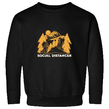 Discover Social Distancer Hiking Sweatshirts