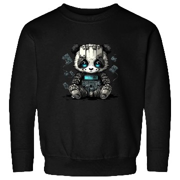Discover Cute cyber panda Sweatshirts