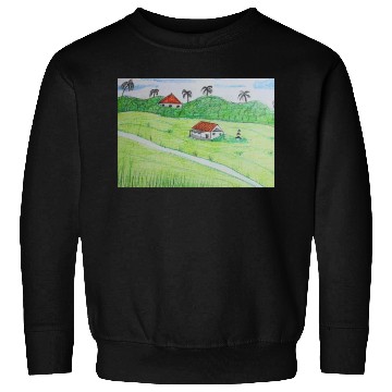 Discover green grass Sweatshirts