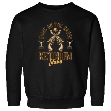 Discover Ketchum Idaho wild west town Sweatshirts