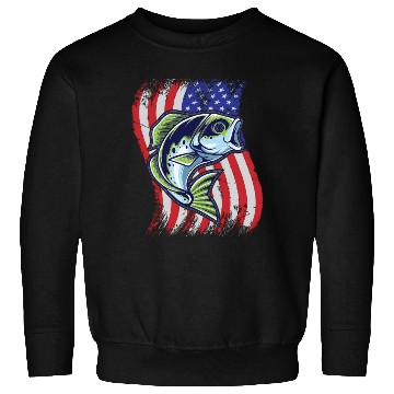Discover US Bass Fish Sweatshirts