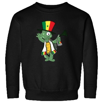 Discover Senegalese Fan Turtle Sweatshirts