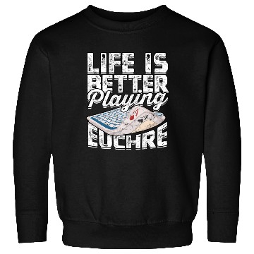 Discover Card Game Games Playing Card Poker Euchre Sweatshirts
