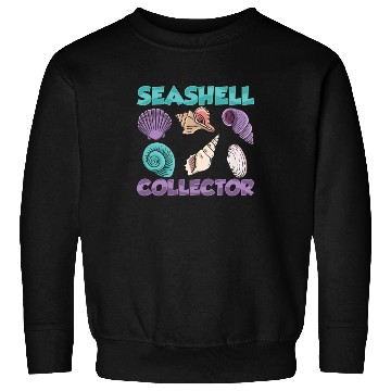 Discover Seashell Collector Beach Collect Seashells Sweatshirts