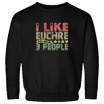 Discover Card Game Games Playing Card Poker Euchre Sweatshirts
