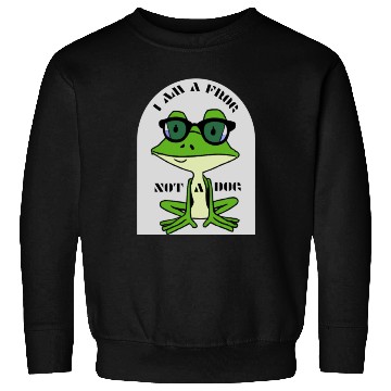 Discover I AM A FROG Sweatshirts