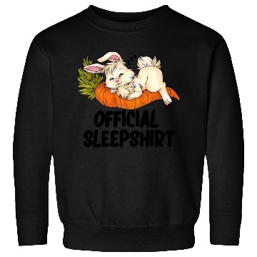 Discover Sleep Sweatshirts Sleeping Cute Bunny Chibi Rabbit