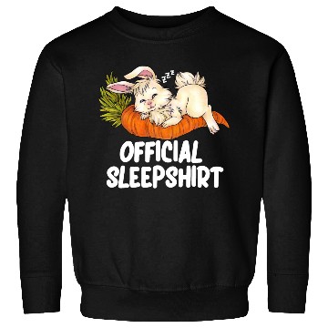 Discover Sleep Sweatshirts Sleeping Cute Bunny Chibi Rabbit