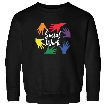 Discover Social Work Worker Graduation Job Sweatshirts