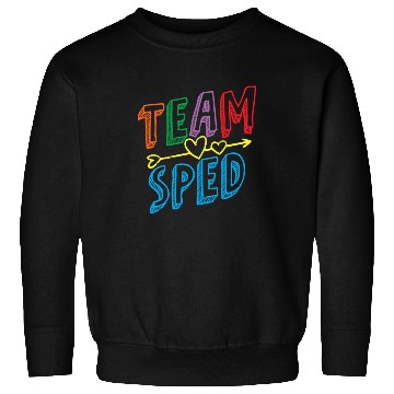 Discover Team Sped Awareness Special Education Teacher Sweatshirts