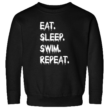 Discover Eat Sleep Swim Sweatshirts