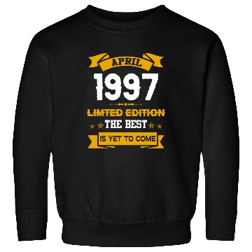 Discover April 1997 Birthday Surprise Sweatshirts
