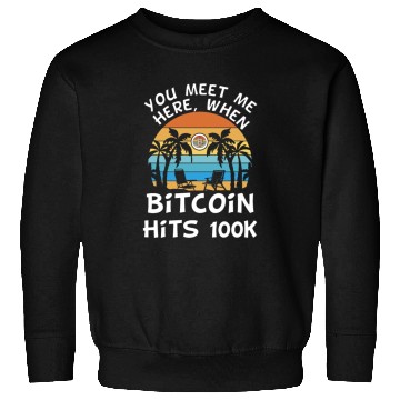 Discover Bitcoin goes to moon Sweatshirts