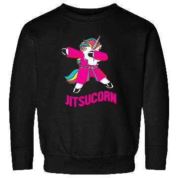 Discover Jiu Jitsu Unicorn Dabbing Jitsucorn Sweatshirts