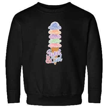Discover Sweet And Cool Ice Cream Sweatshirts