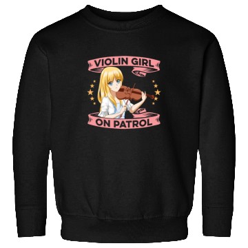 Discover Violin Violinist Girl Sweatshirts